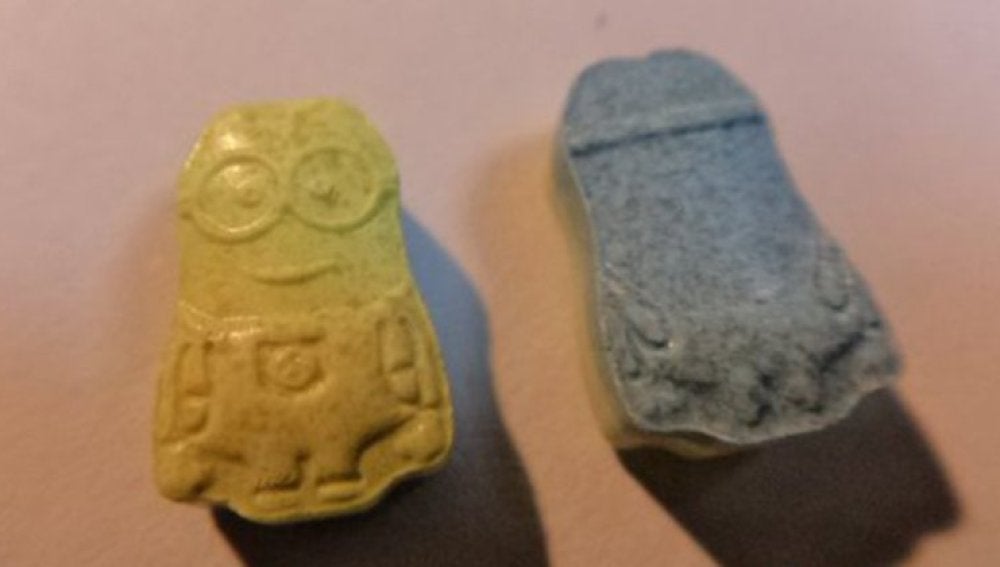 La pastilla de éxtasis en forma de "Minion"