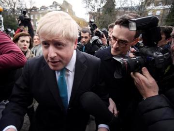 El alcalde de Londres Boris Johnson 