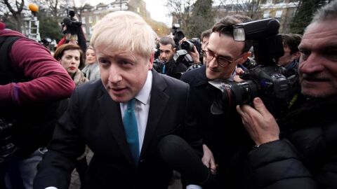 El alcalde de Londres Boris Johnson 