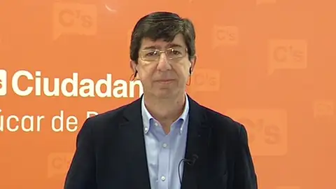 El portavoz de Ciudadanos en Andalucía, Juan Marín El portavoz de Ciudadanos en Andalucía, Juan Marín