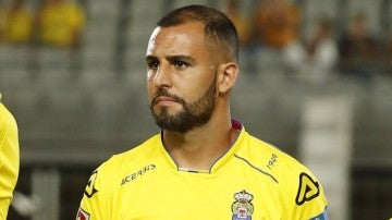 Nauzet Alemán, jugador de la UD Las Palmas