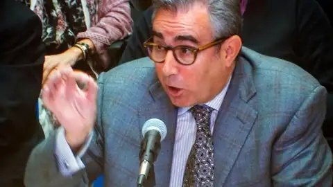 Diego Torres durante el juicio por el caso Nóos Diego Torres durante el juicio por el caso Nóos