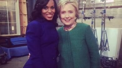 Olivia Pope aconseja a Hillary Clinton en su camino a la Casa Blanca
