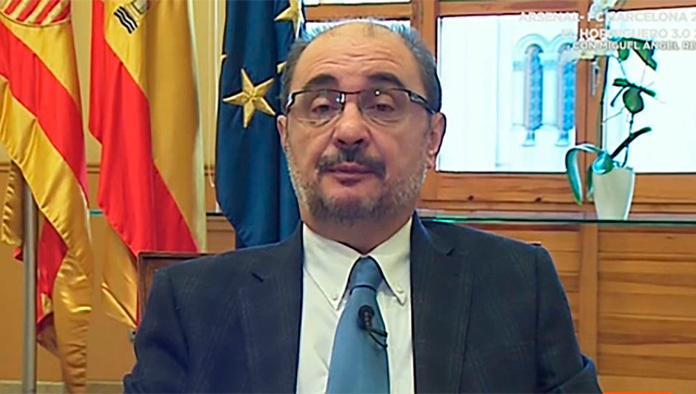Javier Lambán, presidente de Aragón