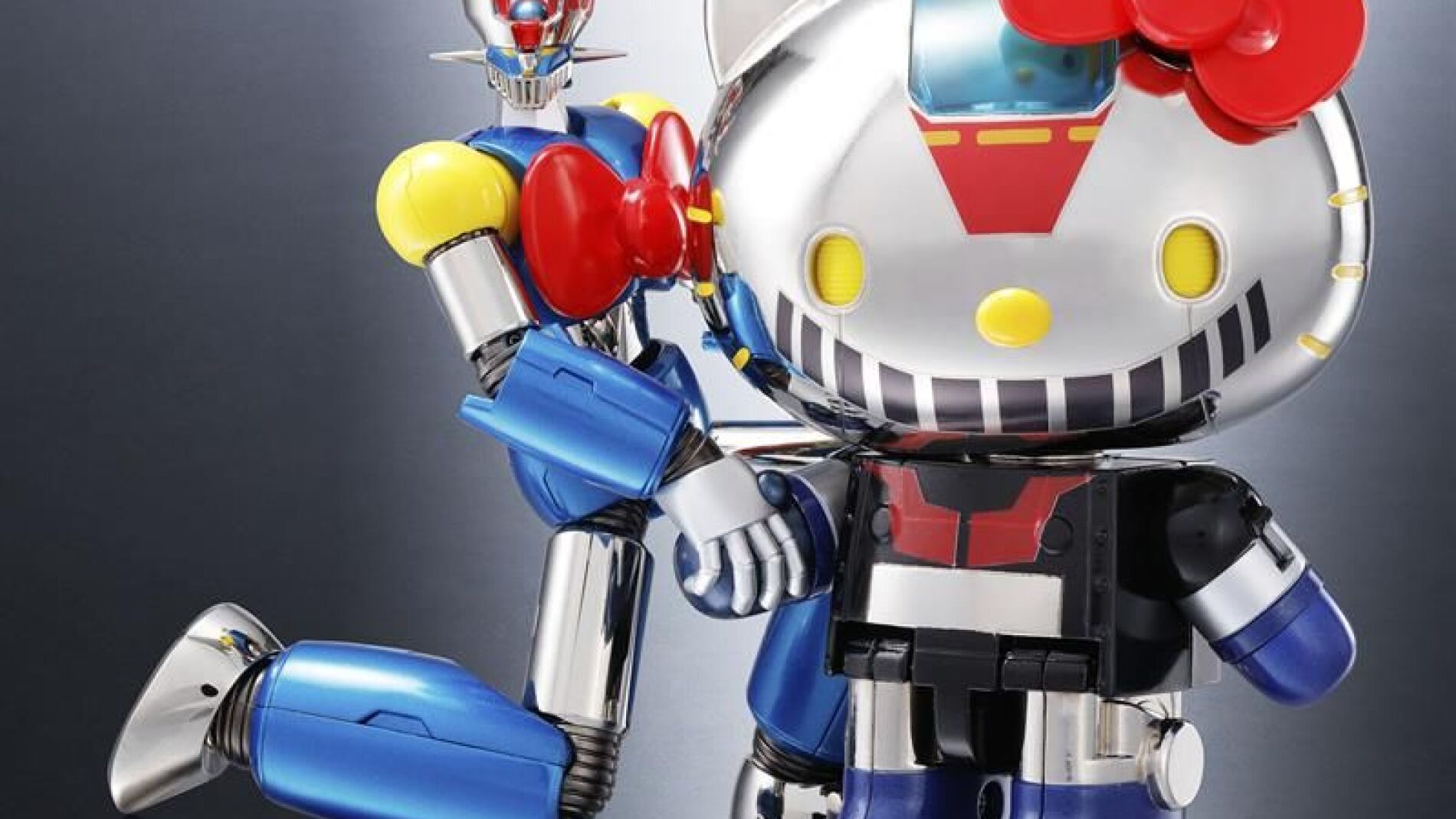 Hello Kitty y Mazinger Z se intercambian la imagen