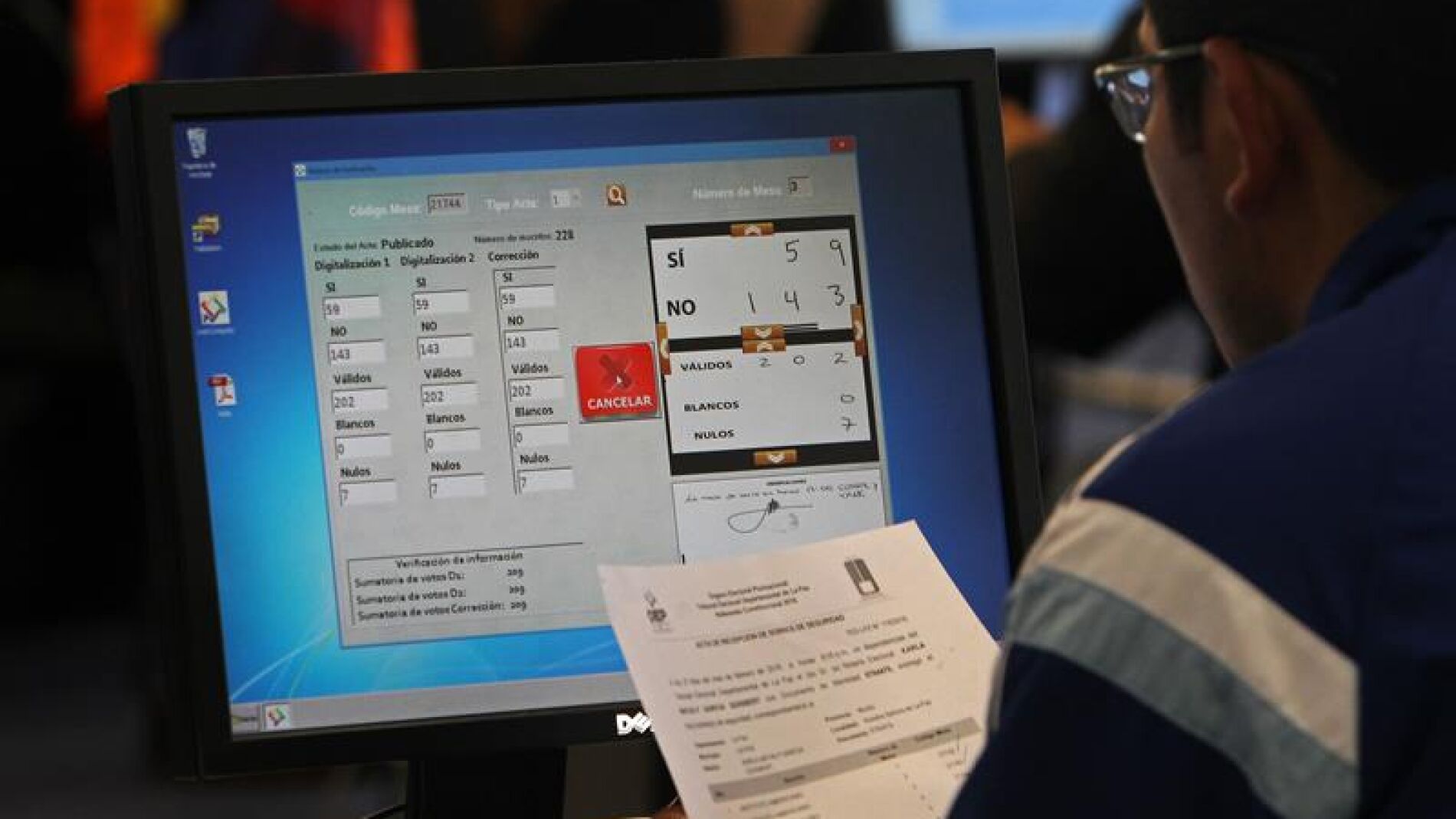 El 'no' se impuso con un 51,31%
