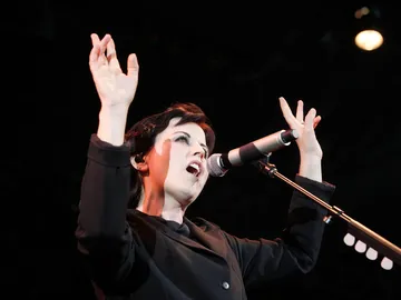 Dolores O'Riordan durante un concierto Dolores O'Riordan durante un concierto