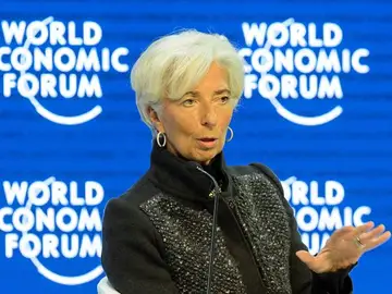 La directora gerente del FMI, Christine Lagarde La directora gerente del FMI, Christine Lagarde