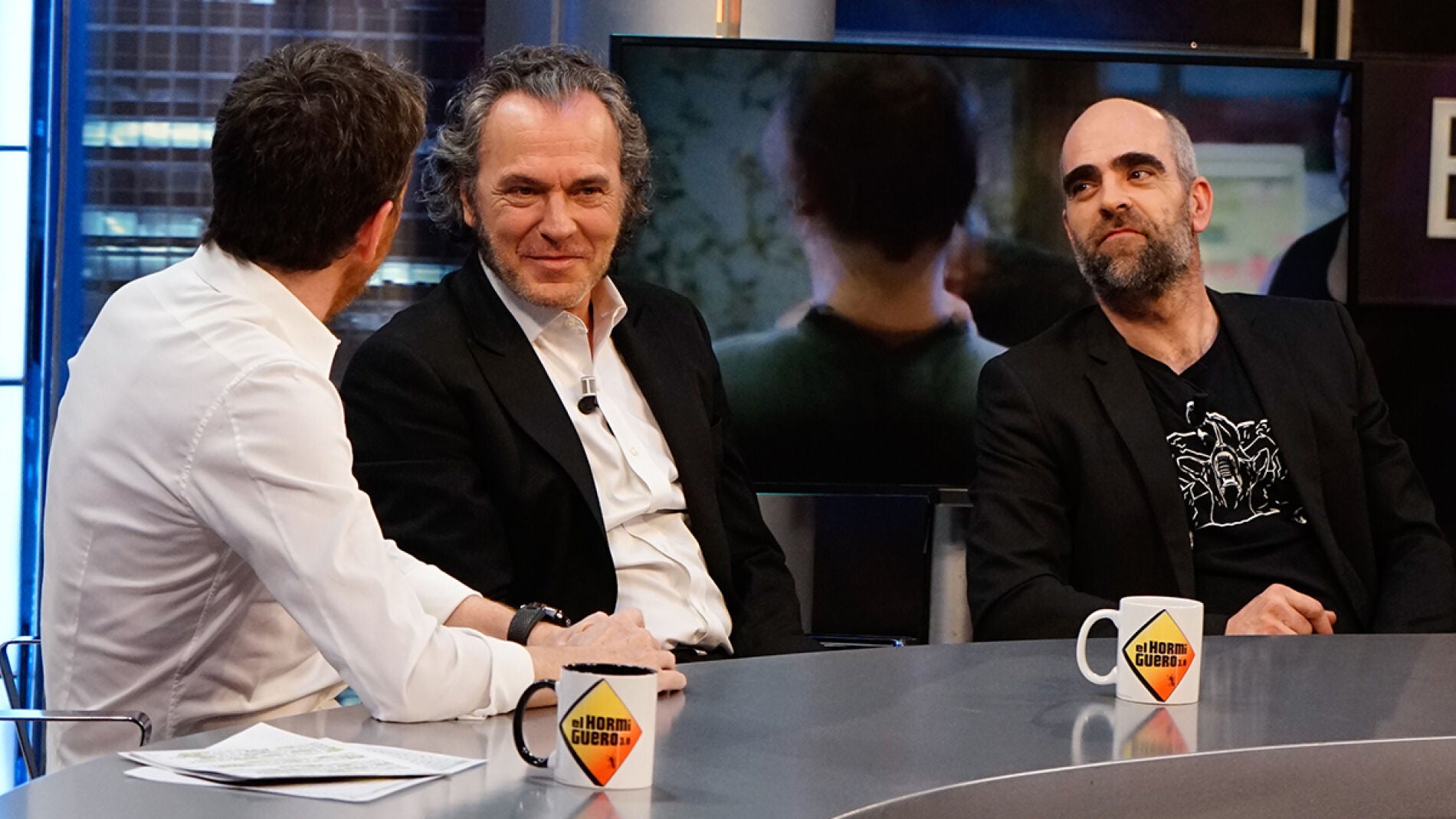 Luis Tosar y José Coronado en 'El Hormiguero 3.0'