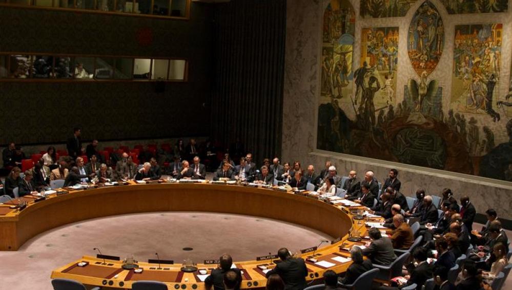 Una sesión del Consejo de Seguridad de la ONU