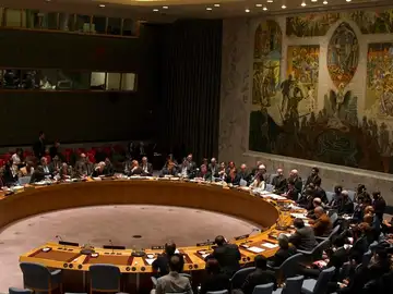 Una sesión del Consejo de Seguridad de la ONU Una sesión del Consejo de Seguridad de la ONU