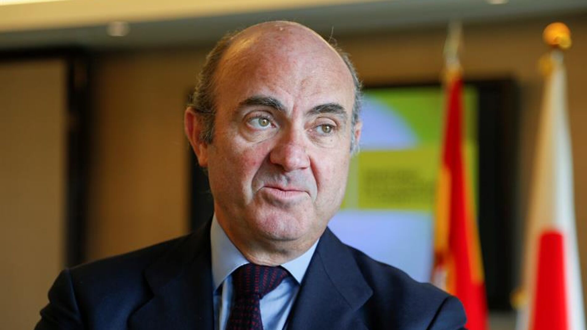 El ministro de Econom&iacute;a, Luis de Guindos
