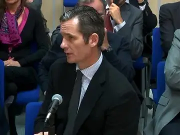 Iñaki Urdangarin declarando ante el juez Iñaki Urdangarin declarando ante el juez