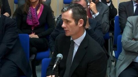 I&ntilde;aki Urdangarin declarando ante el juez