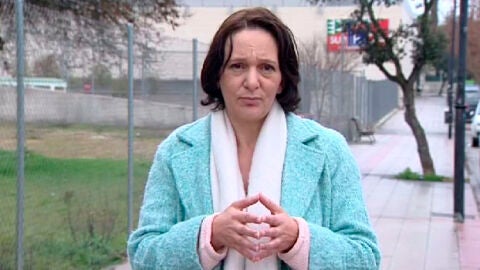 Carolina Bescansa, durante un entrevista en Espejo P&uacute;blico