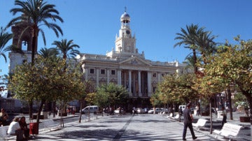 Plaza de San Juan de Dios, en Cádiz
