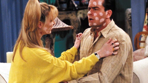 Charlie Sheen (Ryan) en 'Friends'