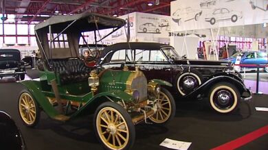 Coches de principios del siglo XX hacen parada este fin de semana en Madrid