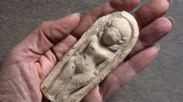 Un niño israelí encuentra una figura de 3.400 años de antigüedad
