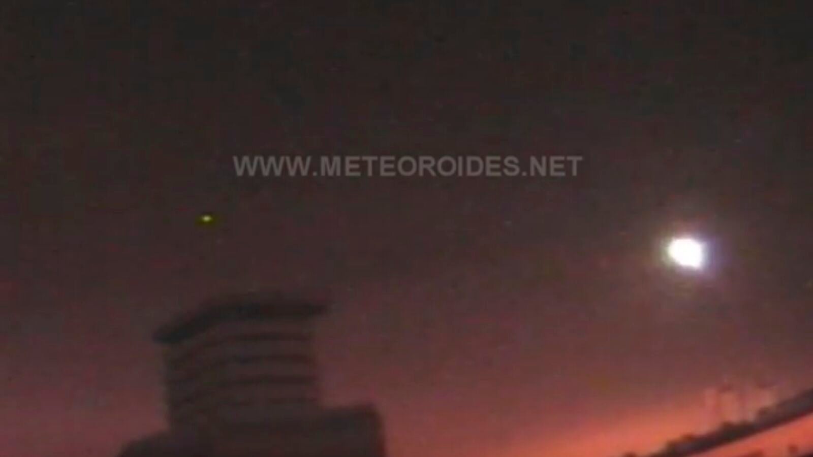 Un meteorito impacta en Córdoba después de producir una bola de fuego