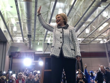 Hillary Clinton, en Carolina del Sur