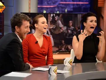 Aura Garrido y Silvia Abril en 'El Hormiguero 3.0' Aura Garrido y Silvia Abril en 'El Hormiguero 3.0'