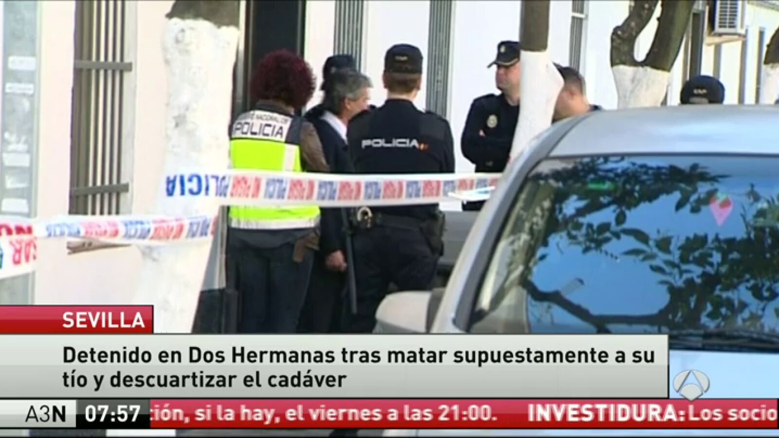Detienen a un hombre como presunto autor del descuartizamiento de su tío en Sevilla