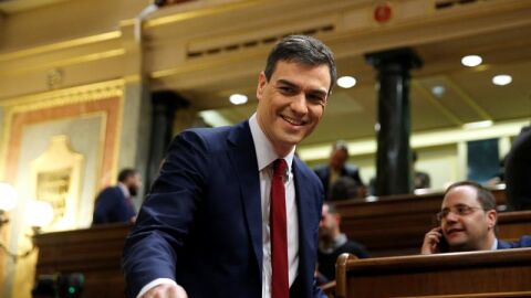 Pedro S&aacute;nchez en el Congreso de los Diputados