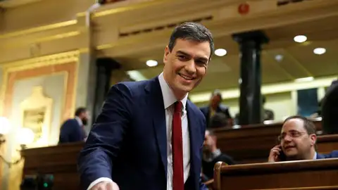 Pedro Sánchez en el Congreso de los Diputados Pedro Sánchez en el Congreso de los Diputados
