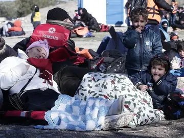 Refugiados en Grecia Refugiados en Grecia