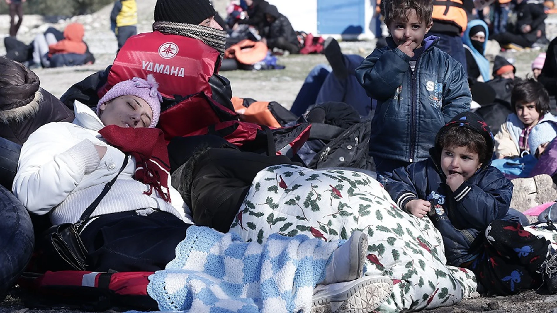 Refugiados en Grecia Refugiados en Grecia