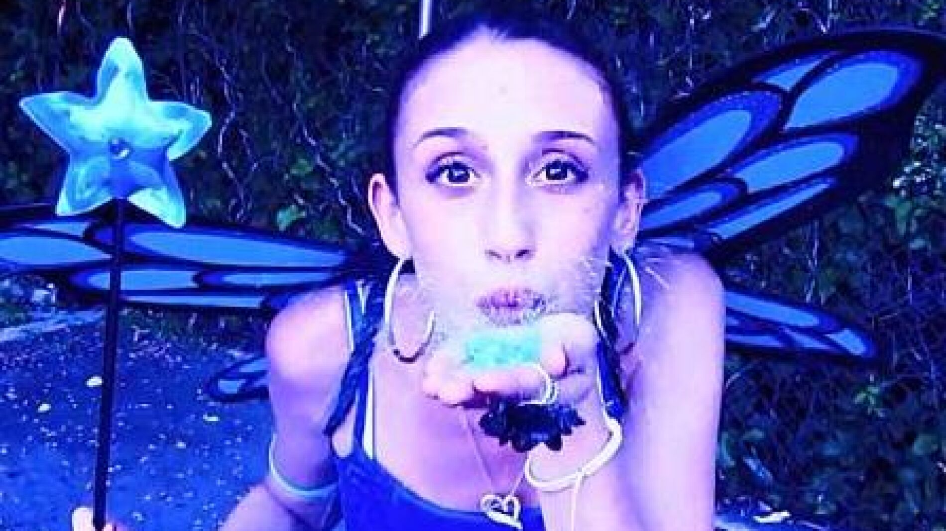 La joven Sharissa Turk