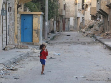 Una niña en Siria