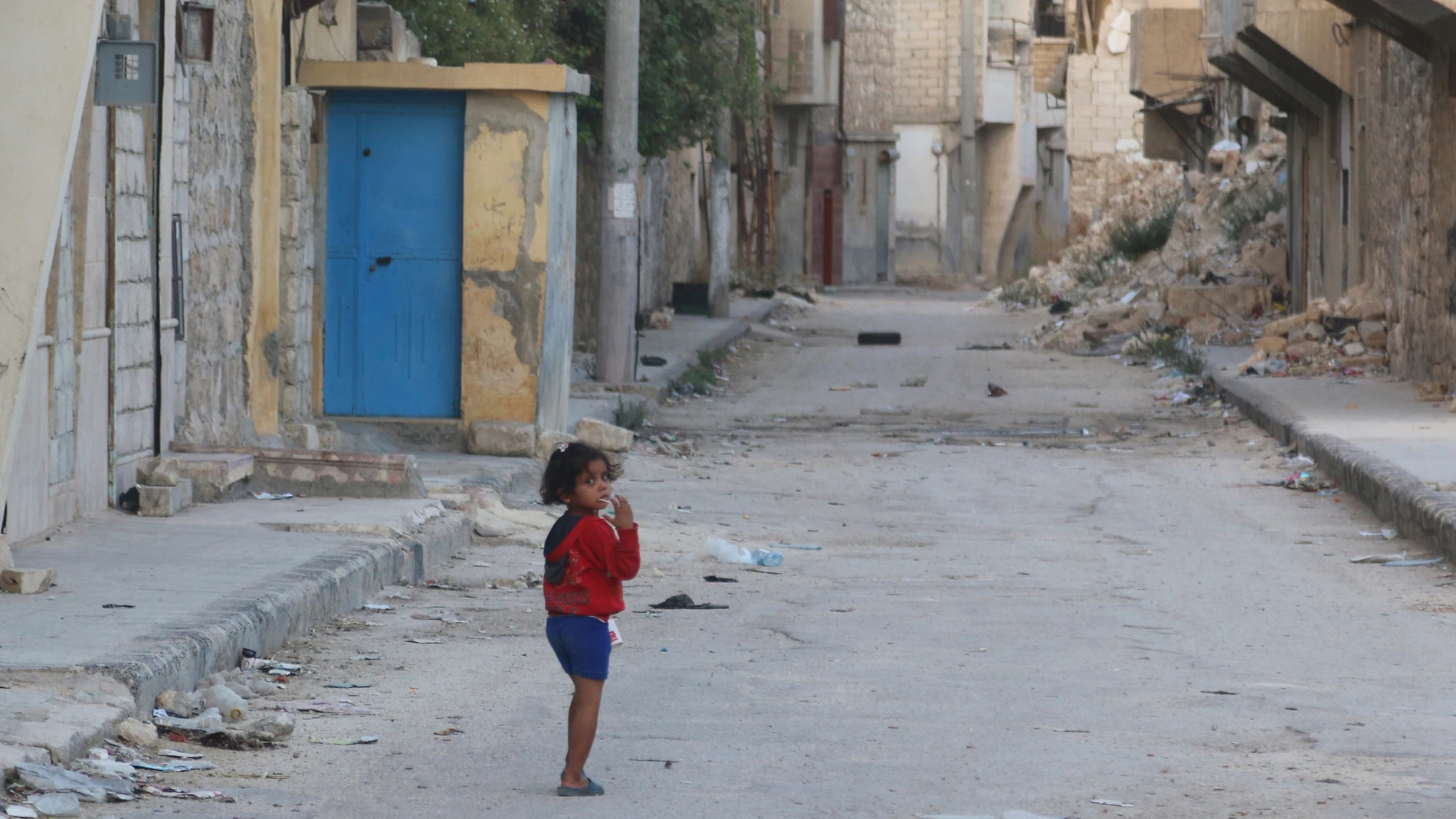 Una niña en Siria Una niña en Siria