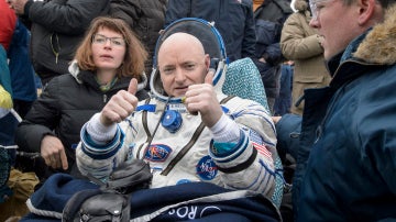 El astronauta Scott Kelly