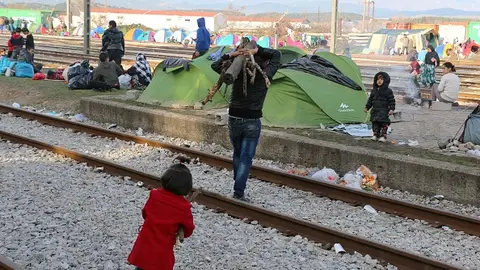 Refugiados en Grecia Refugiados en Grecia