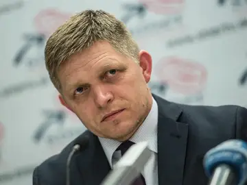 El primer ministro eslovaco, Robert Fico El primer ministro eslovaco, Robert Fico