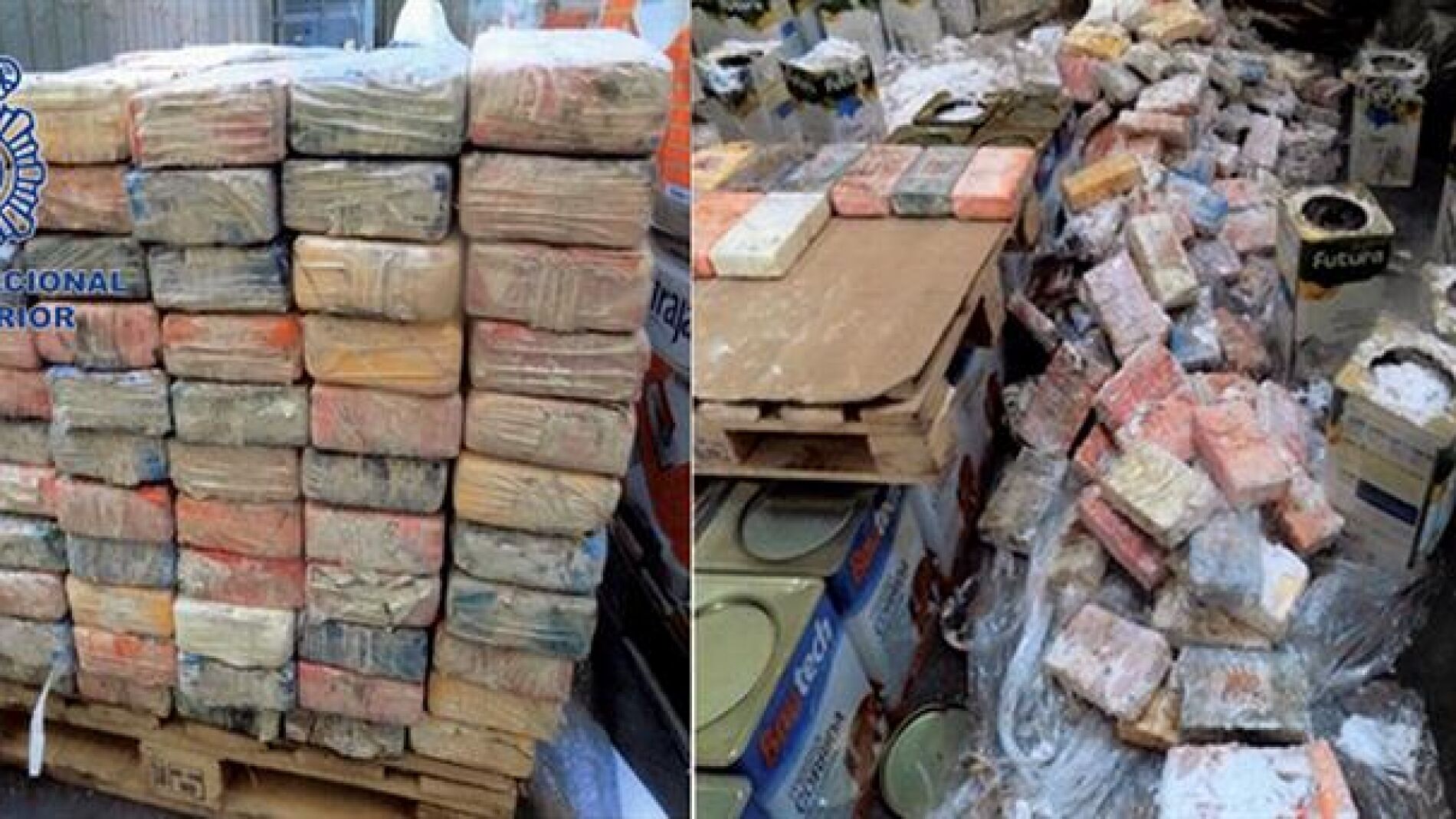 Droga droga intervenida a una red de cibernarcos