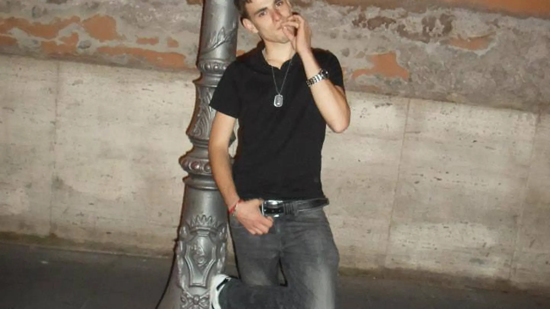 Imagen de la víctima, Luca Varani, en su perfil de Facebook Imagen de la víctima, Luca Varani, en su perfil de Facebook