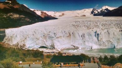 Gran expectación ante el espectáculo natural de la ruptura del glaciar Perito Moreno