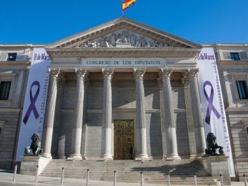 Fachada del Congreso de los Diputados