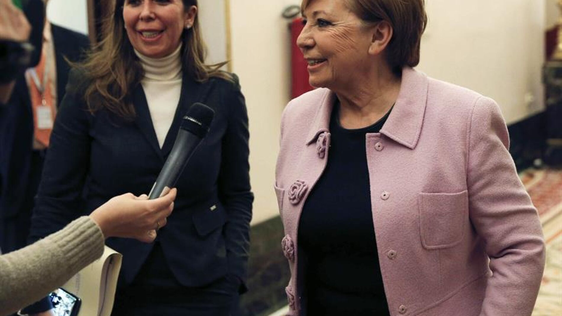 La vicepresidenta primera del Congreso, Celia Villalobos
