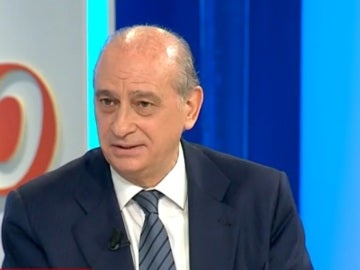 El ministro en funciones Jorge Fernández Díaz, durante una entrevista en Espejo Público