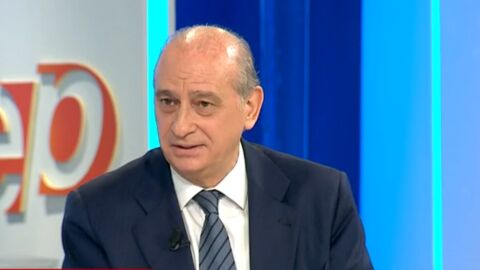 El ministro en funciones Jorge Fern&aacute;ndez D&iacute;az, durante una entrevista en Espejo P&uacute;blico