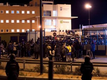 Huelga y protestas en Málaga