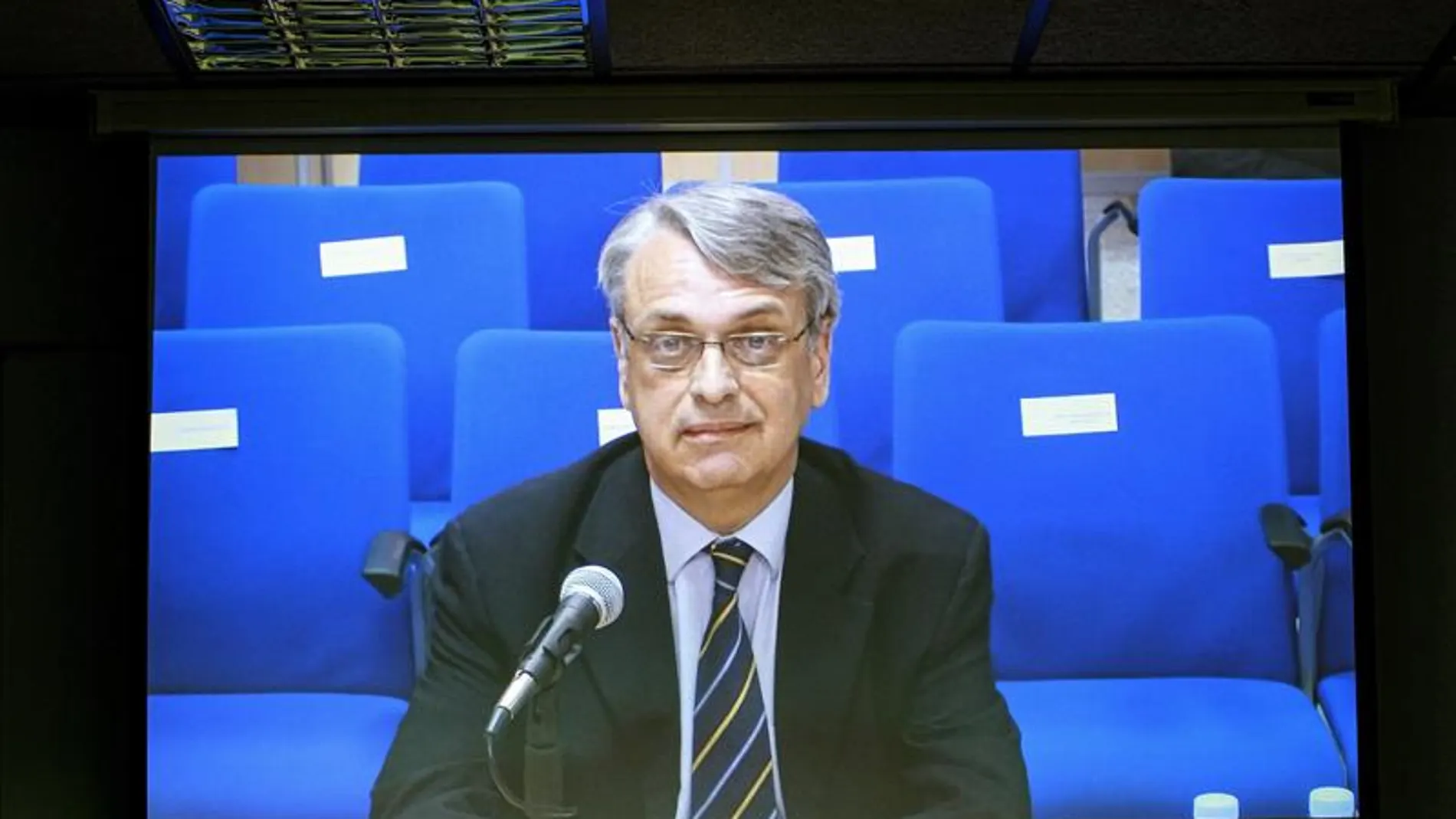 Miguel Tejeiro, en su declaración Miguel Tejeiro, en su declaración