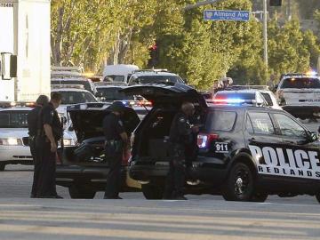 La Policía de EEUU, durante una actuación