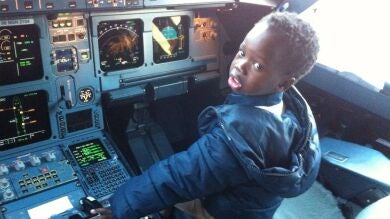 Un niño regresa a Senegal tras ser operado con éxito en Córdoba de una cardiopatía
