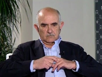Alberto Garre, expresidente de Murcia, durante una entrevista en Espejo Público
