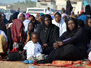 Mujeres y niños en Sudán del Sur Mujeres y niños en Sudán del Sur